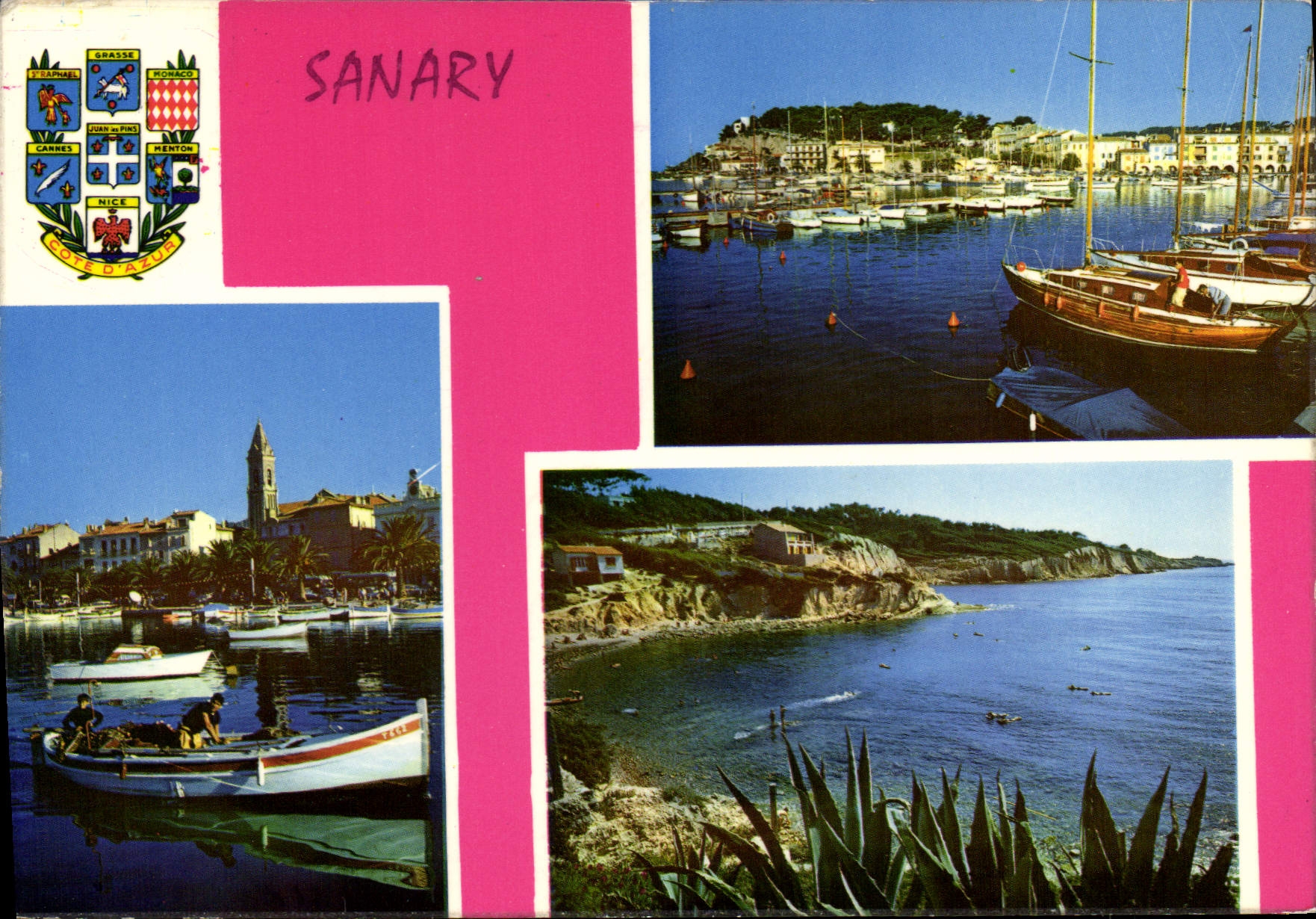 CPSM Charme et Soleil de la Cote d'Azur Sanary