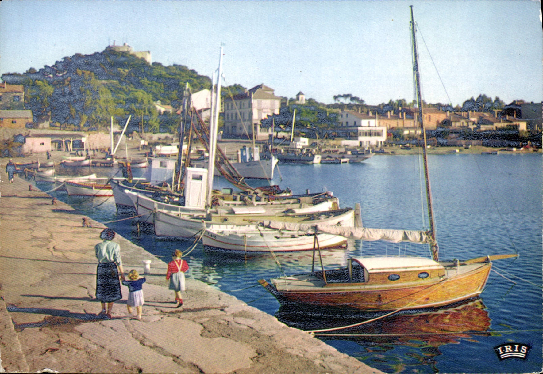 CPSM La Cote d'Azur French Riviera Ile de Porquerolles Var Le Port