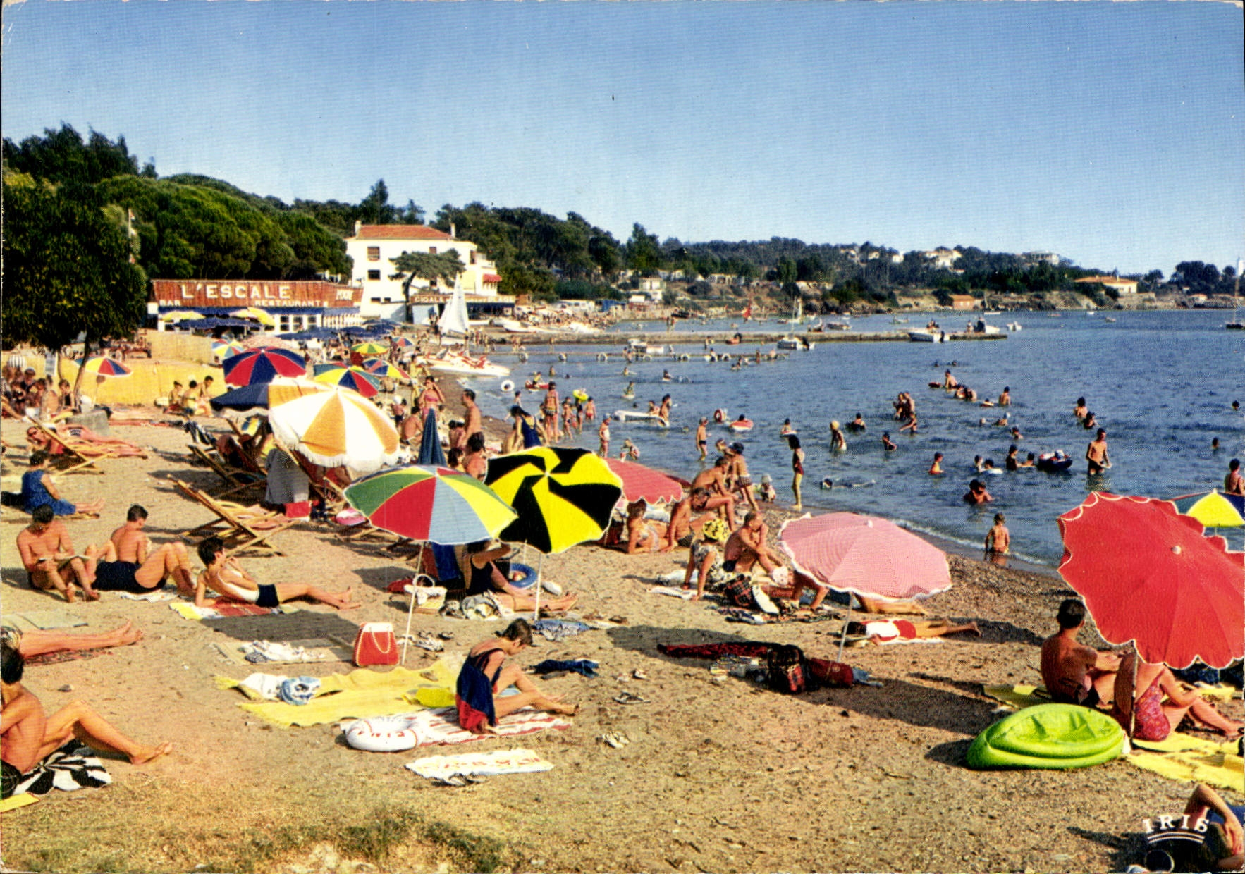 CPSM La Cote d'Azur Agay Var La Plage 