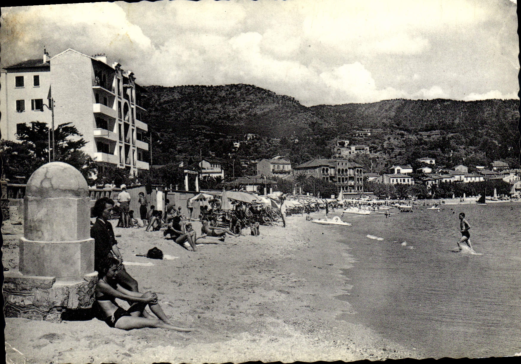 CPSM Le Lavandou La Plage 