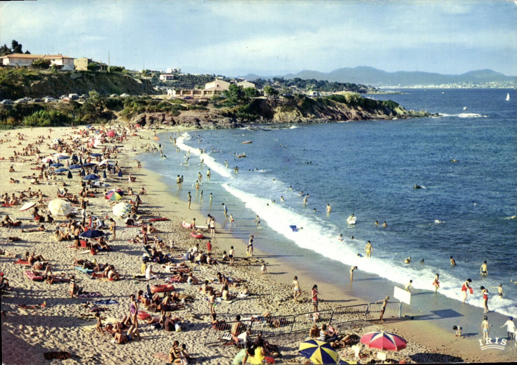CPSM Reflets de la Cote d'Azur Les Issambres Var Plage de la Gaillarde
