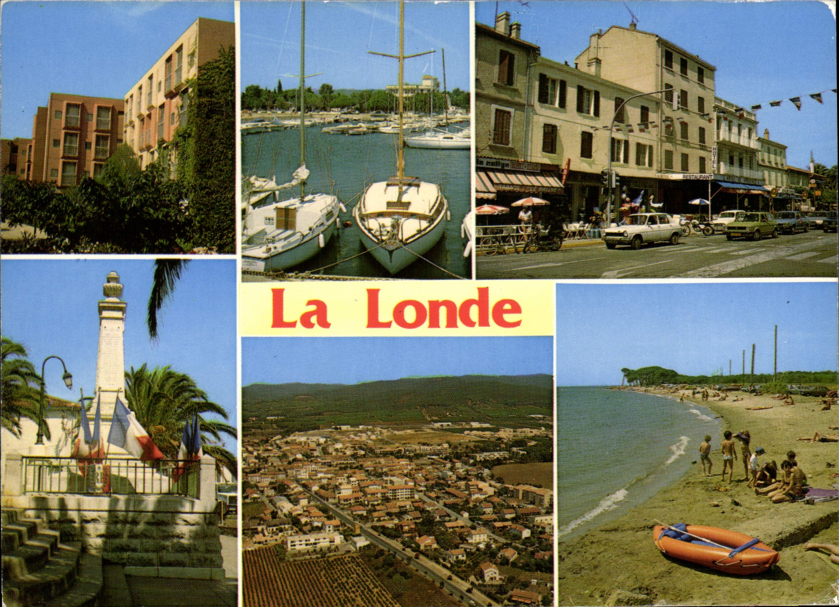 CPSM Lumiere et Beaute de la Cote d'Azur Souvenir La Londe
