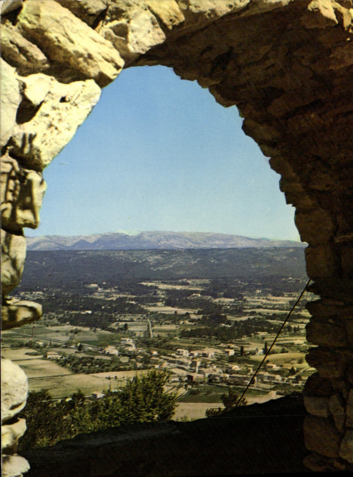 CPSM Lumiere et Beaute de la Cote d'Azur Le Castellet Trou de la Dame