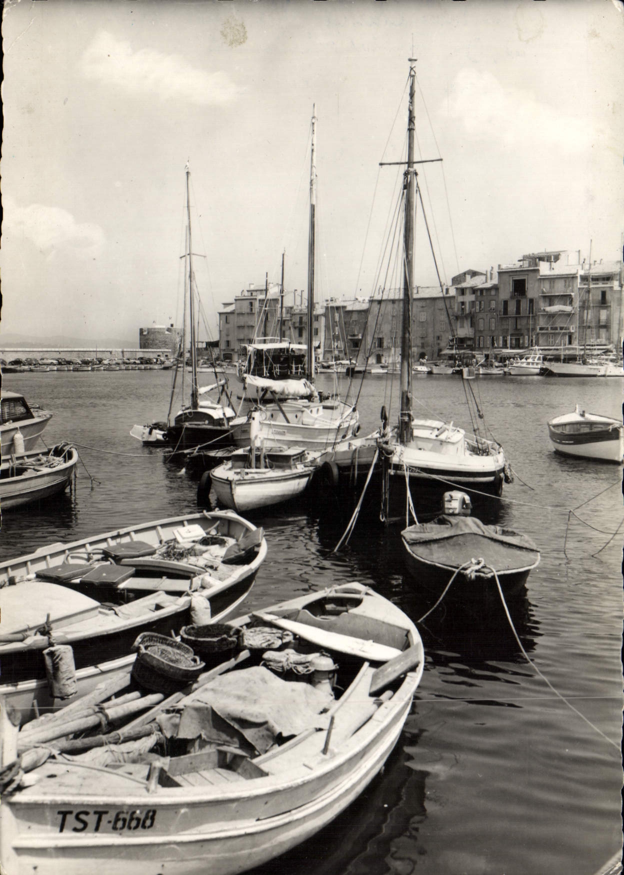 CPSM Les Bords de la Riviera Saint Tropez Var Le Port