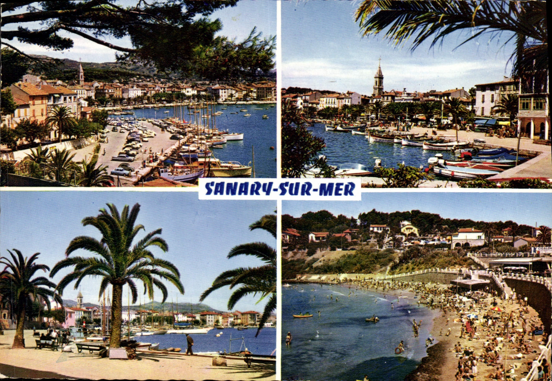 CPSM Reflets de Provence Sanary sur Mer