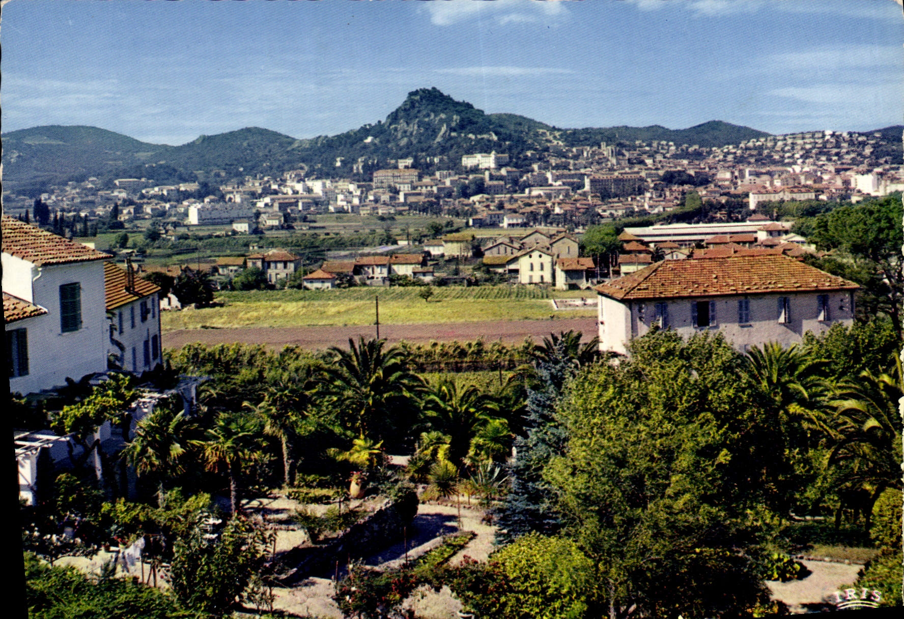 CPSM Reflets de la Cote d'Azur Hyeres les Palmiers Var Vue generale