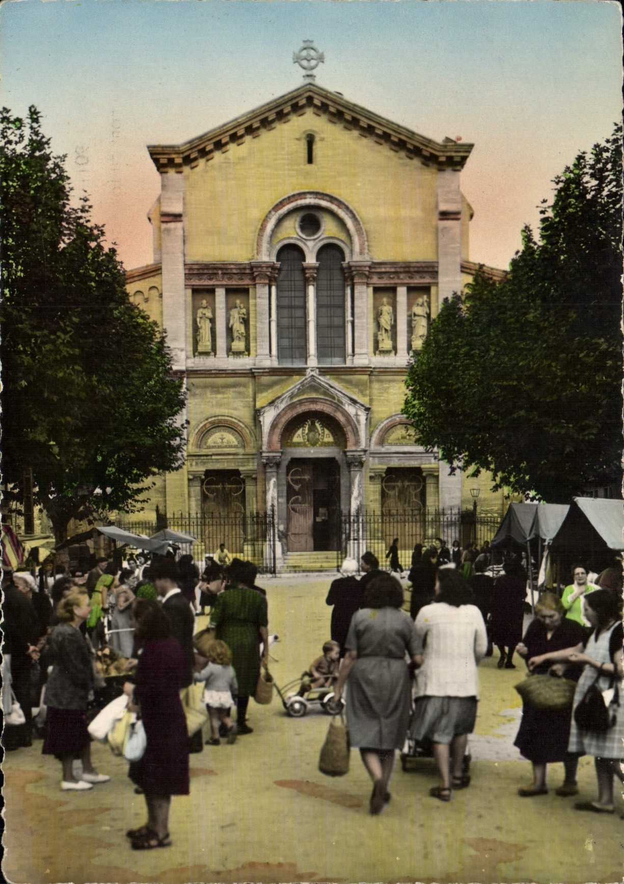 CPSM Toulon Var Pont du Las Eglise St Joseph 