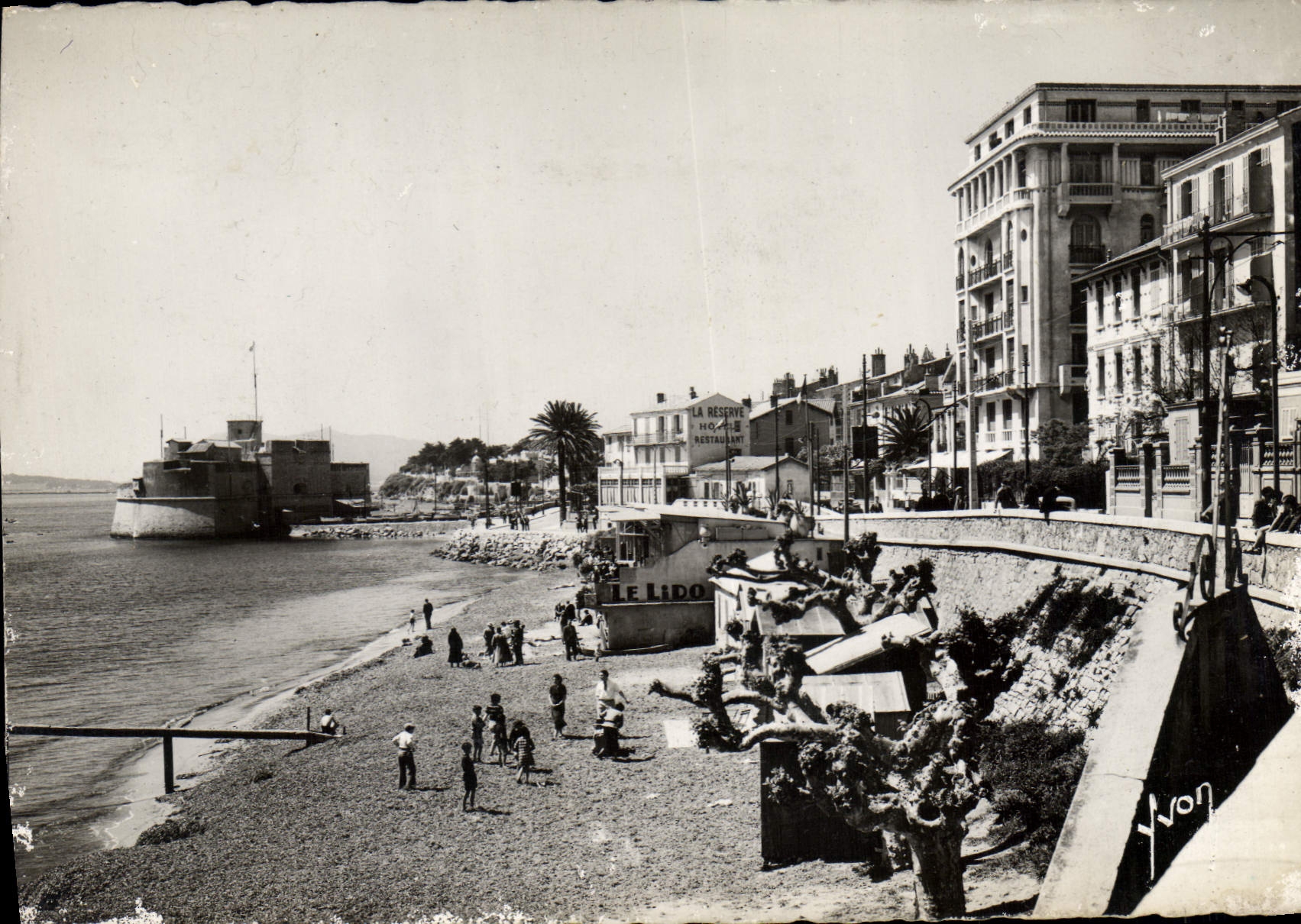 CPSM Toulon Var Plage du Maurillon 