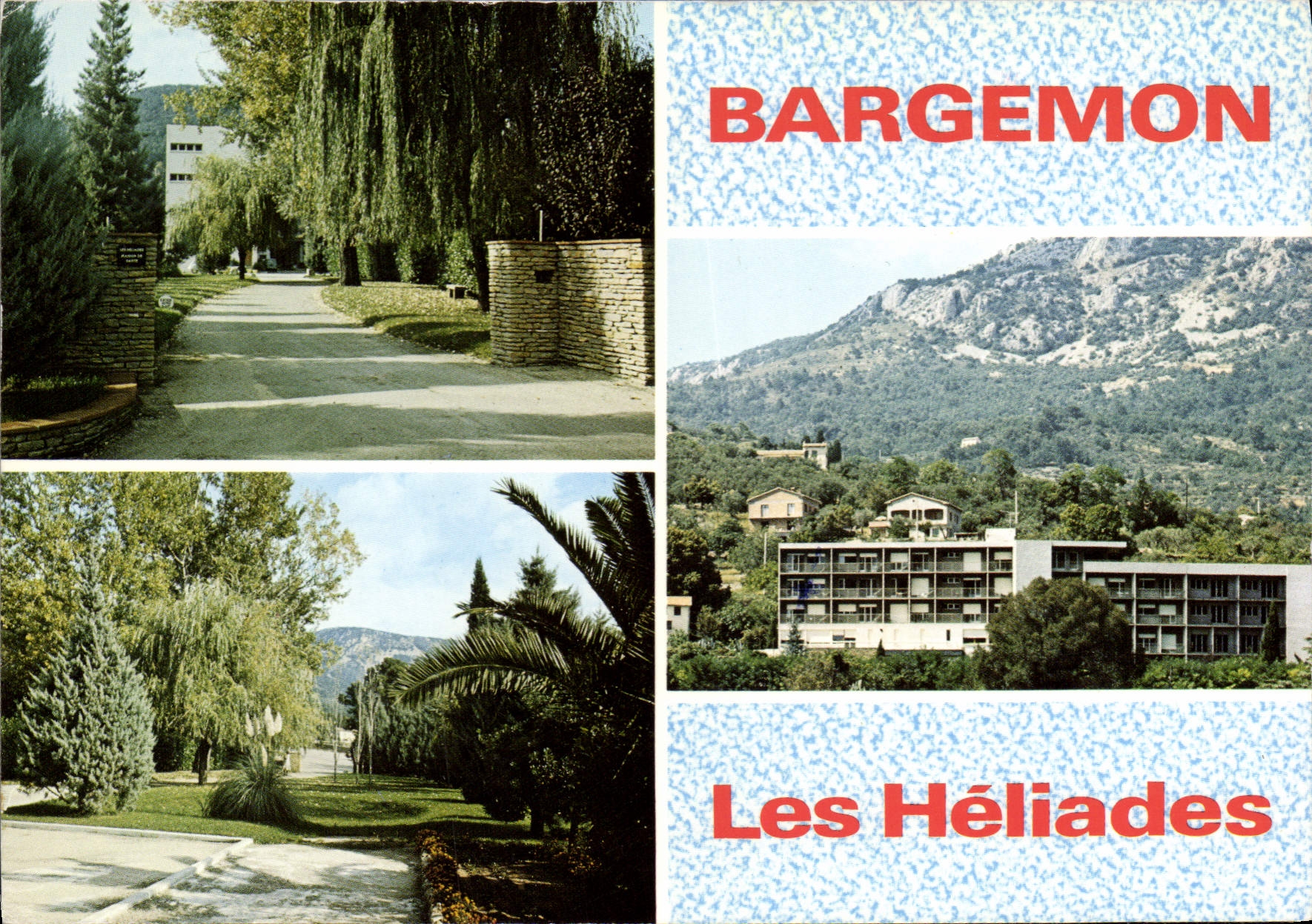 CPSM Bargemon Var Maison de Convalescence specialisee Les Heliades 