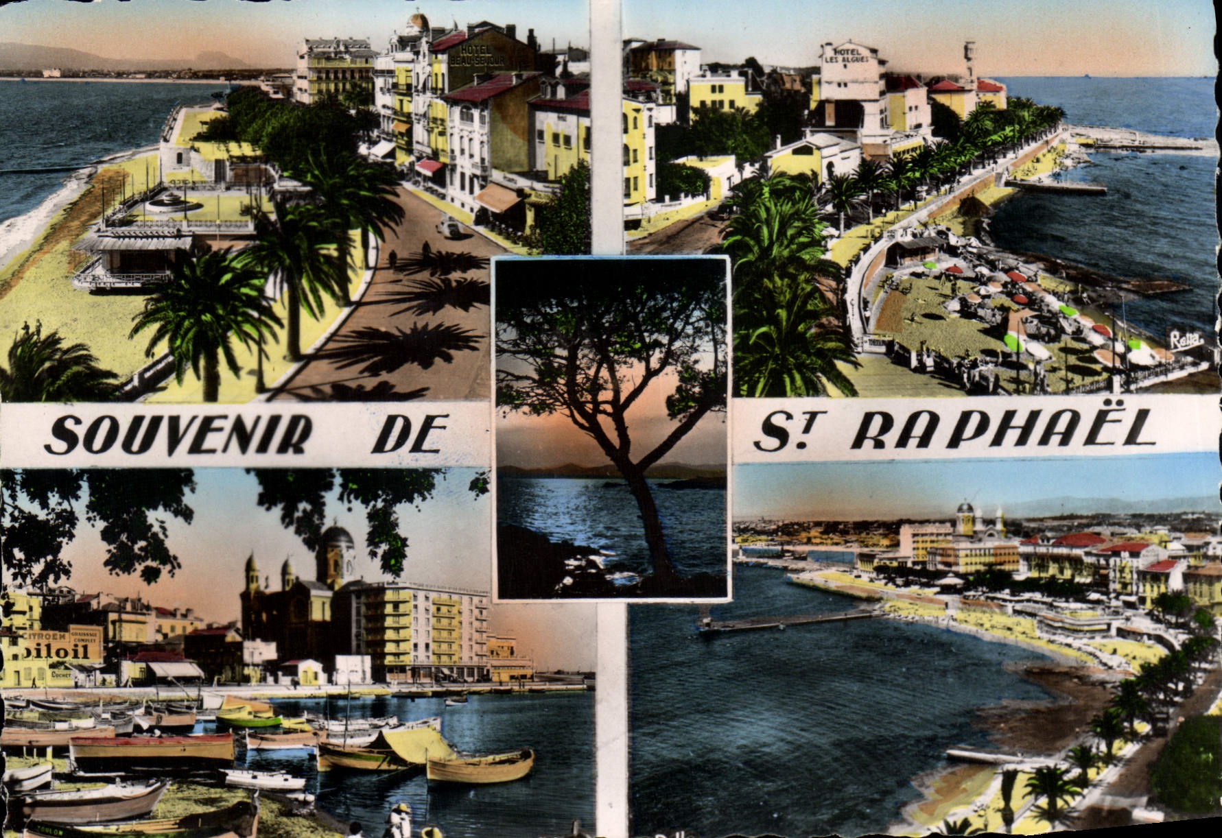 CPSM La Cote D'Azur St Raphael Var