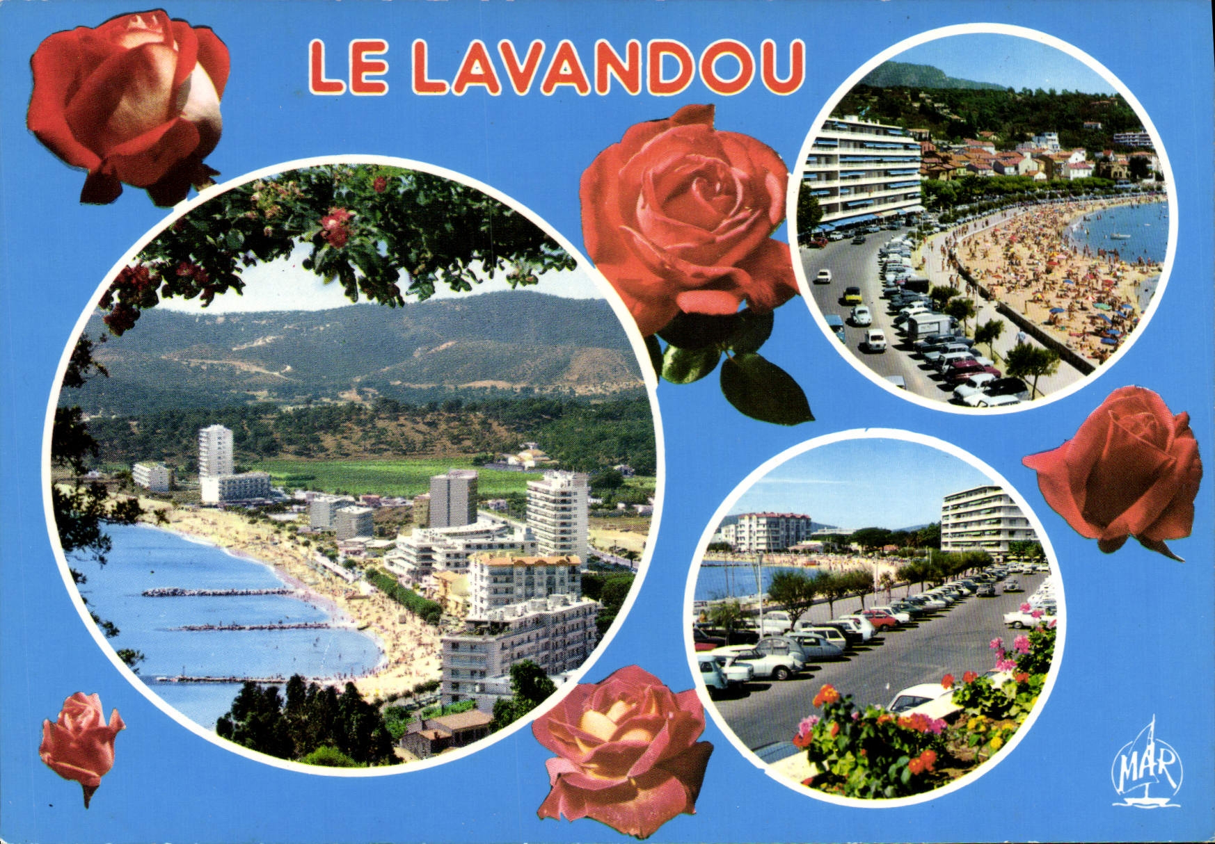 CPSM La Cote D'Azur Souvenir du Lavandou Var