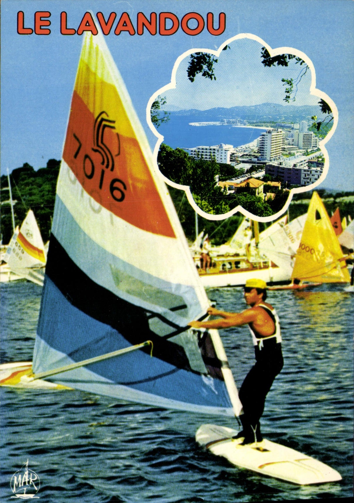 CPSM La Cote D'Azur Souvenir du Lavandou Var