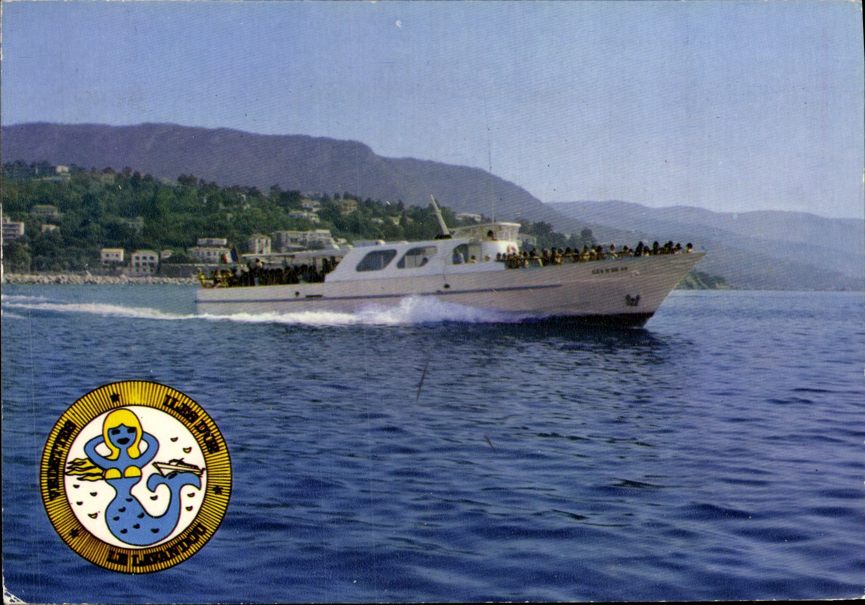 CPSM Compagnie Maritime des Vedettes Iles D'Or Le Lavandou 