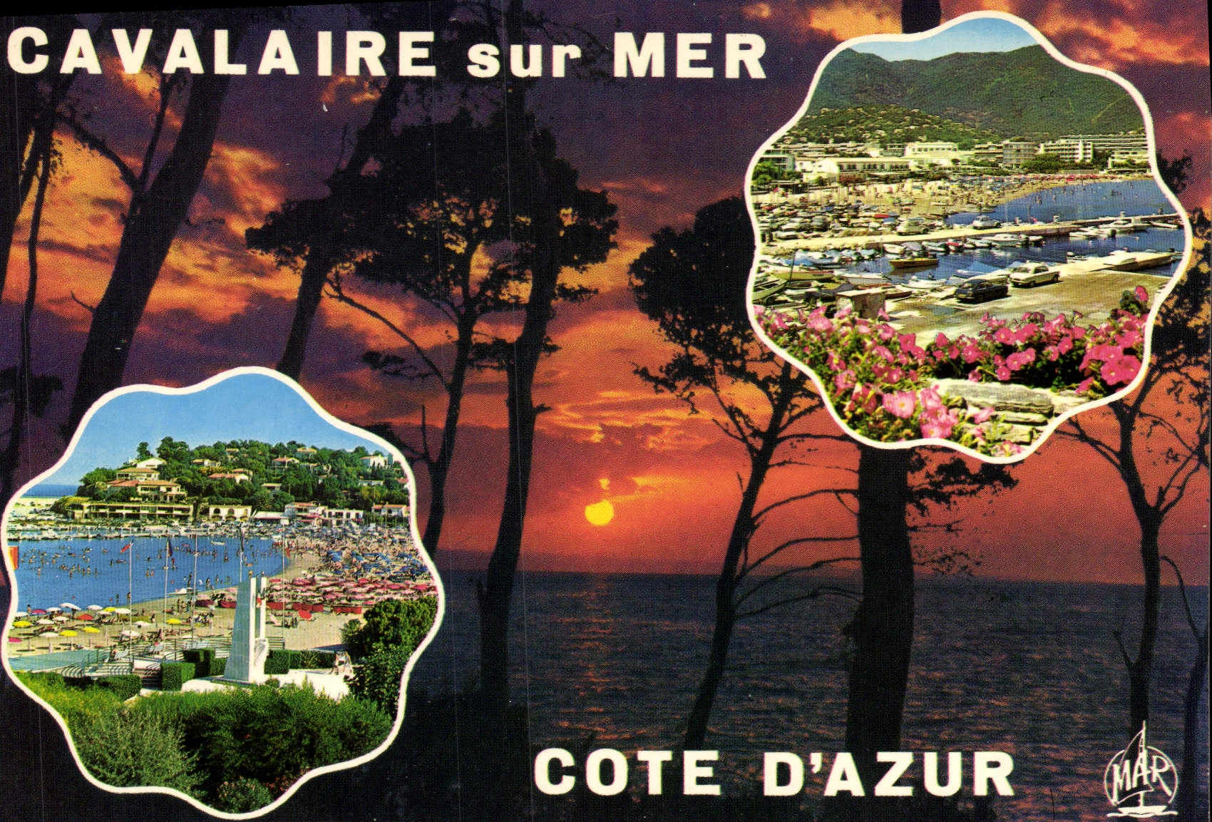CPSM La Cote D'Azur Cavalaire sur Mer La Perle du Var