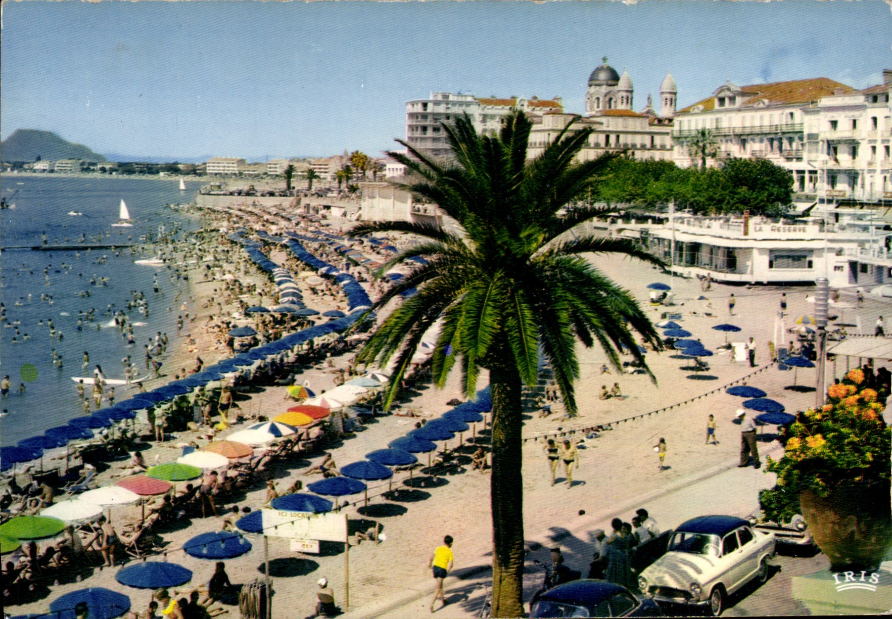 CPSM La Cote D'Azur St Raphael Var La Plage