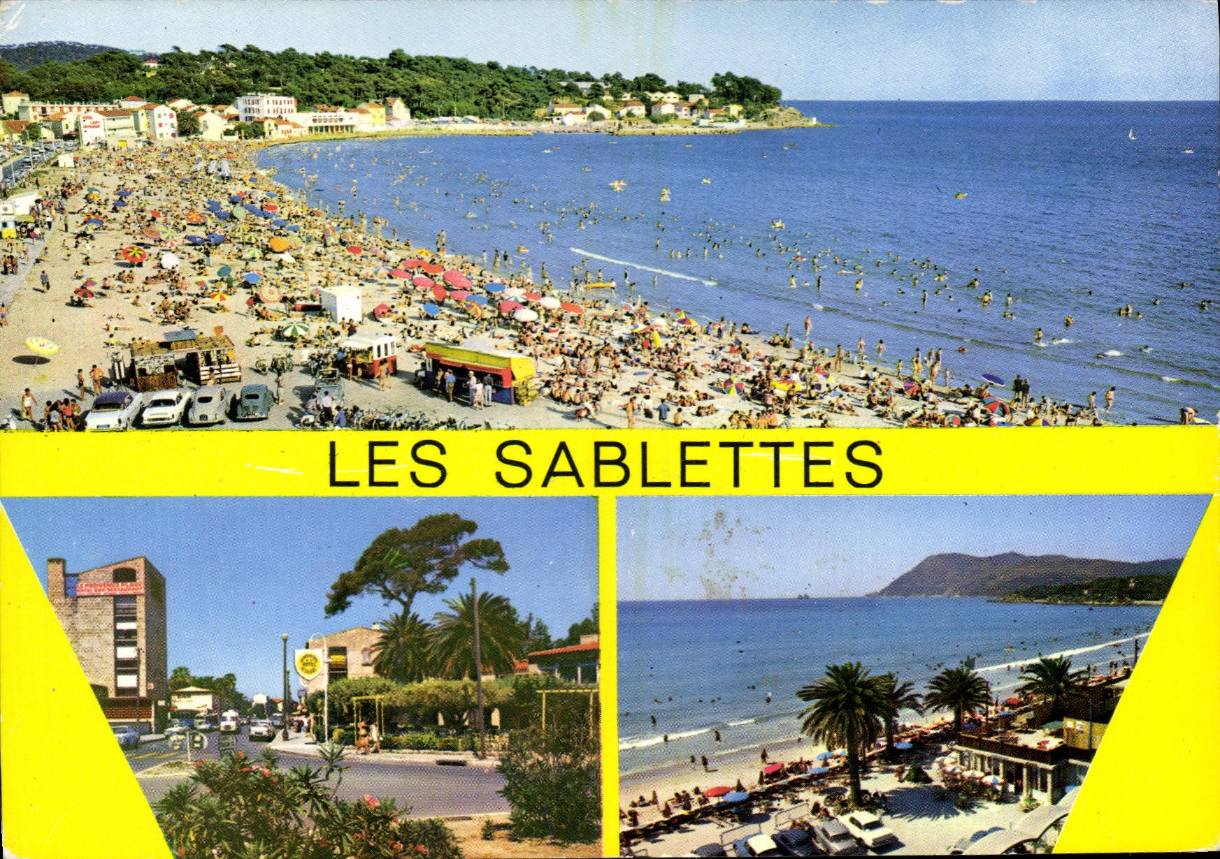 CPSM La Cote D'Azur Varoise Les Sablettes