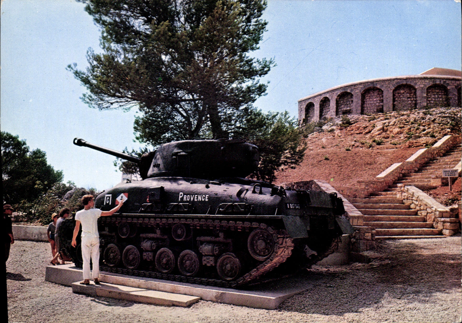 CPSM Toulon Var Le Memorial de la Tour Baumont 