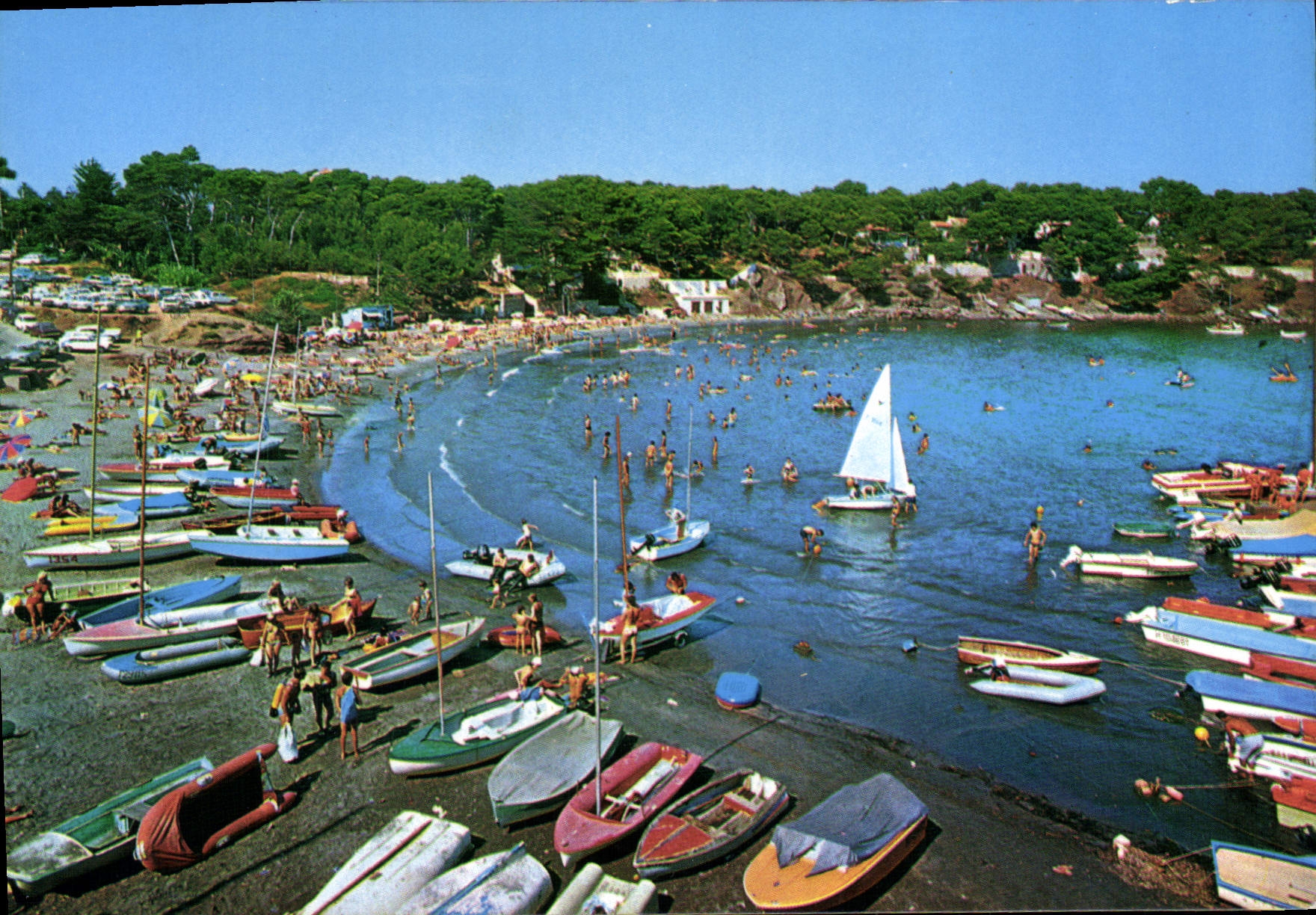 CPSM La Seyne sur Mer La Plage de Fabregas 