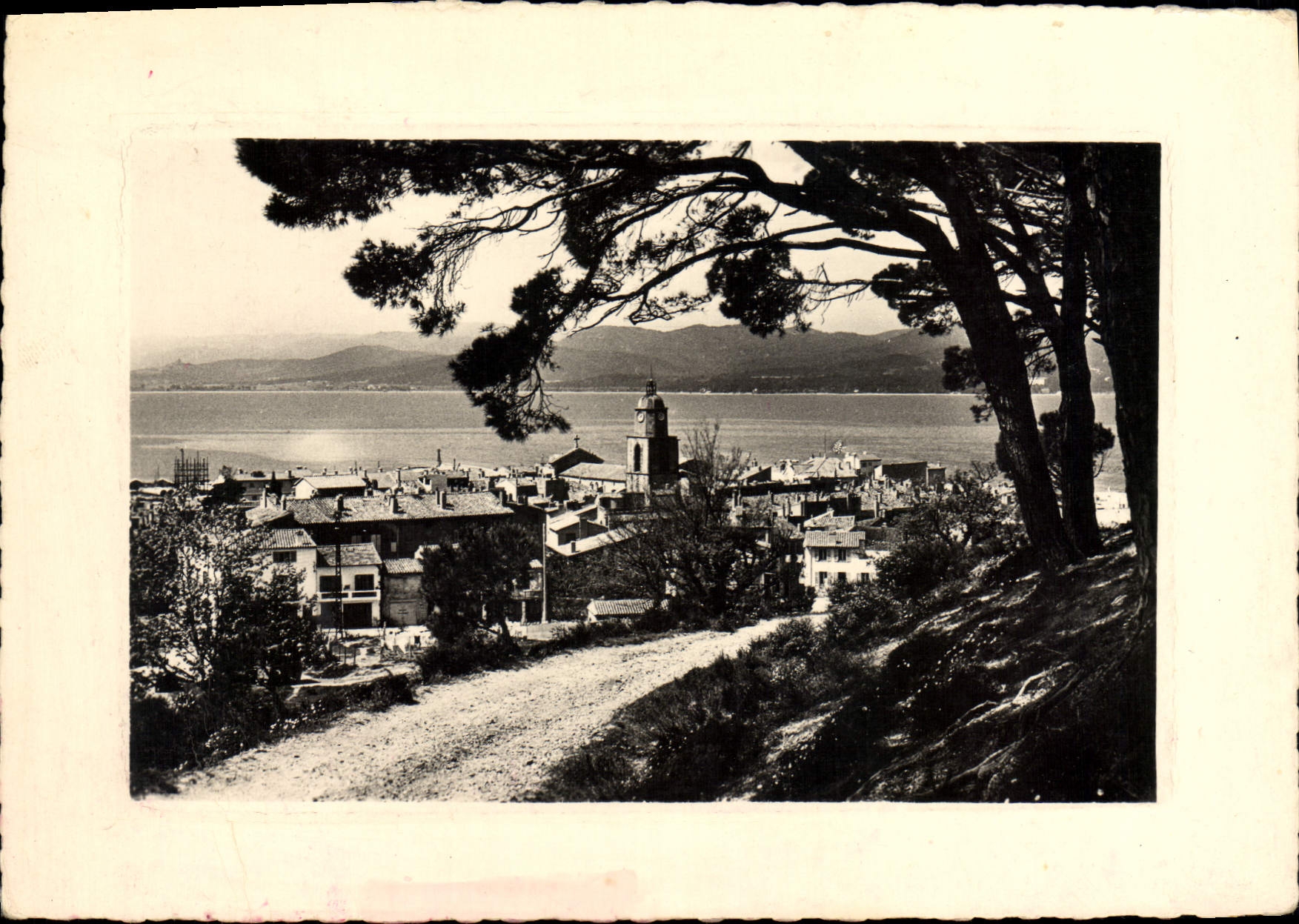 CPSM Cote D'Azur St Tropez Le Chemin de la Citadelle