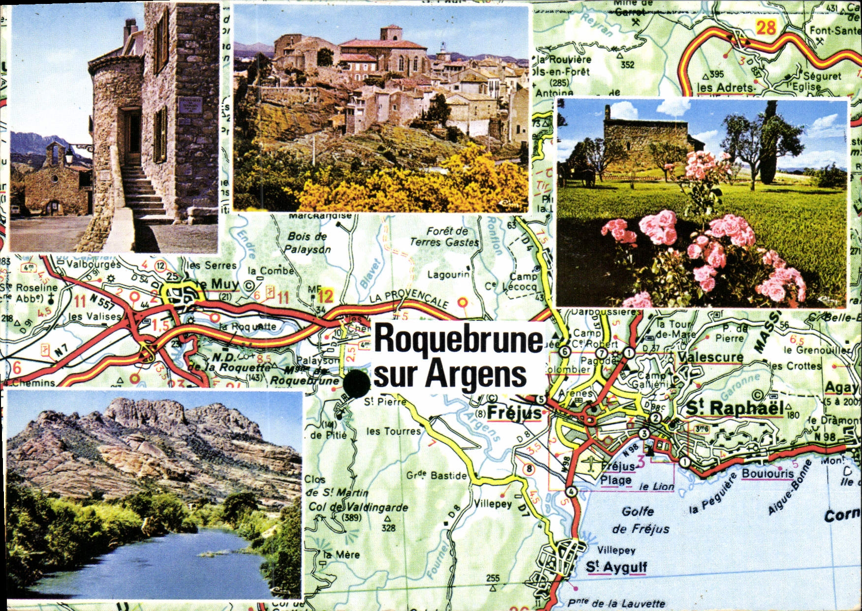CPSM Roquebrune sur Argens Var