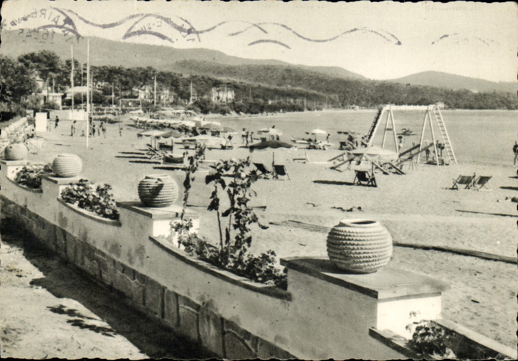 CPSM Cavalaire sur Mer Var La Plage