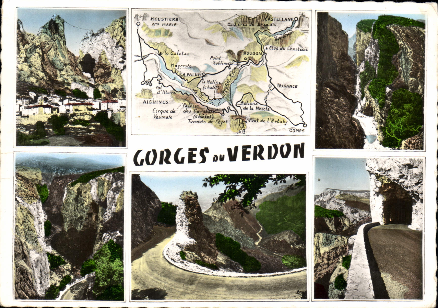 CPSM Gorges du Verdon 