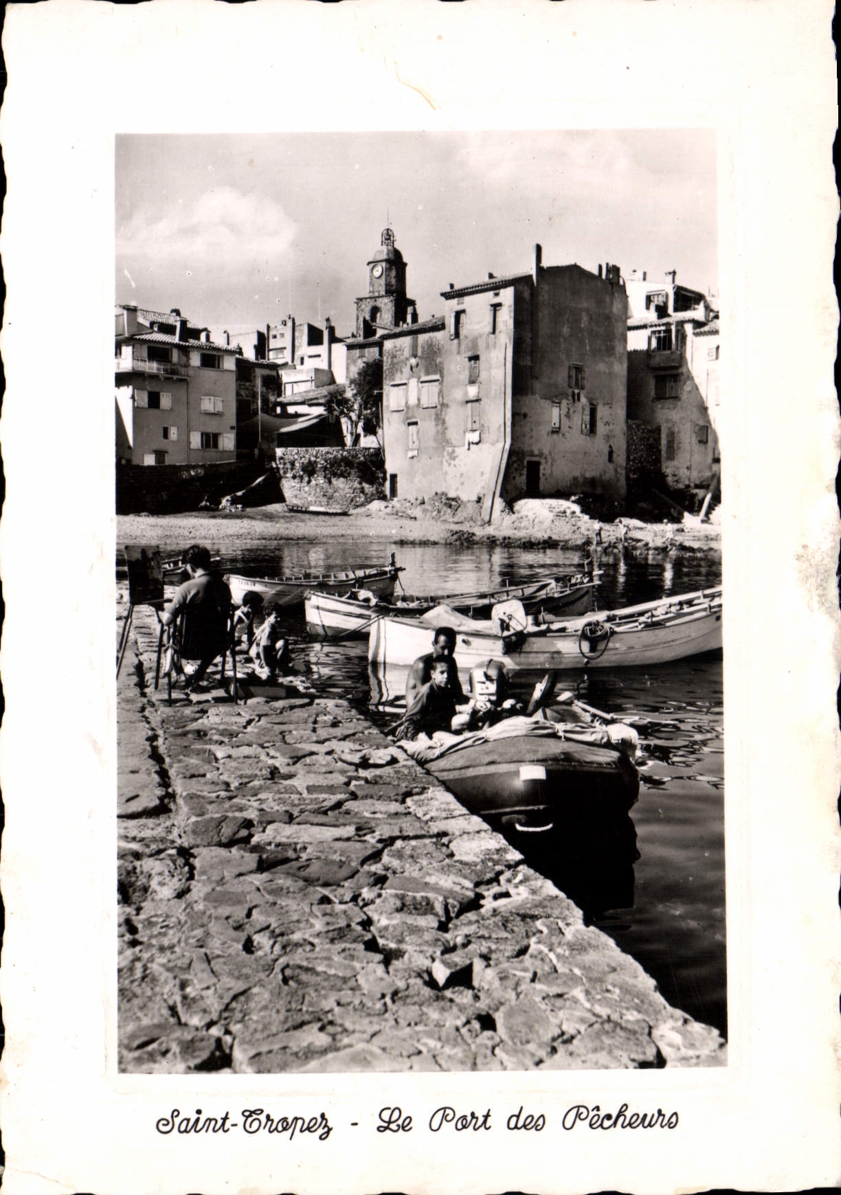 CPSM St Tropez Le Port des Pecheurs