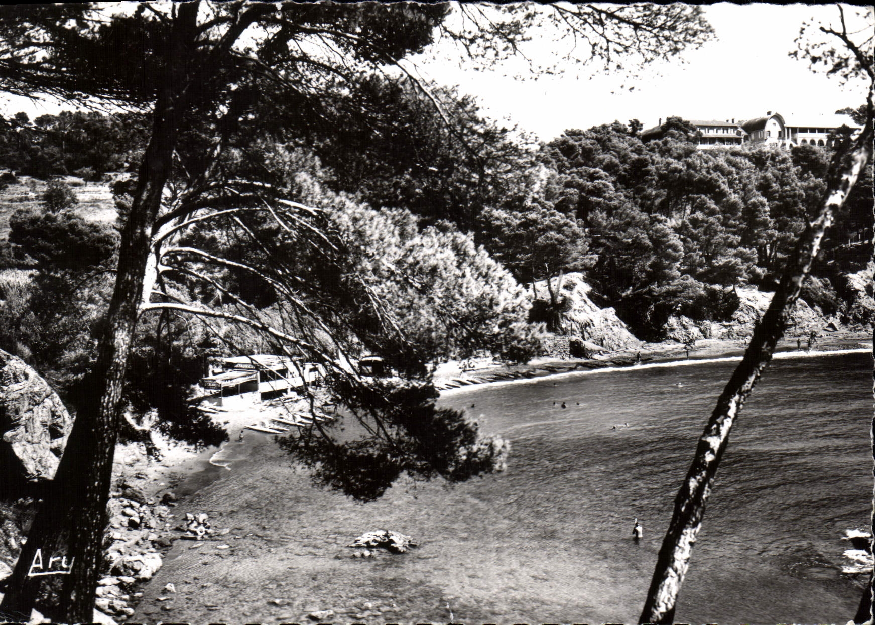CPSM Le Pradet Var Plage des Bonnettes
