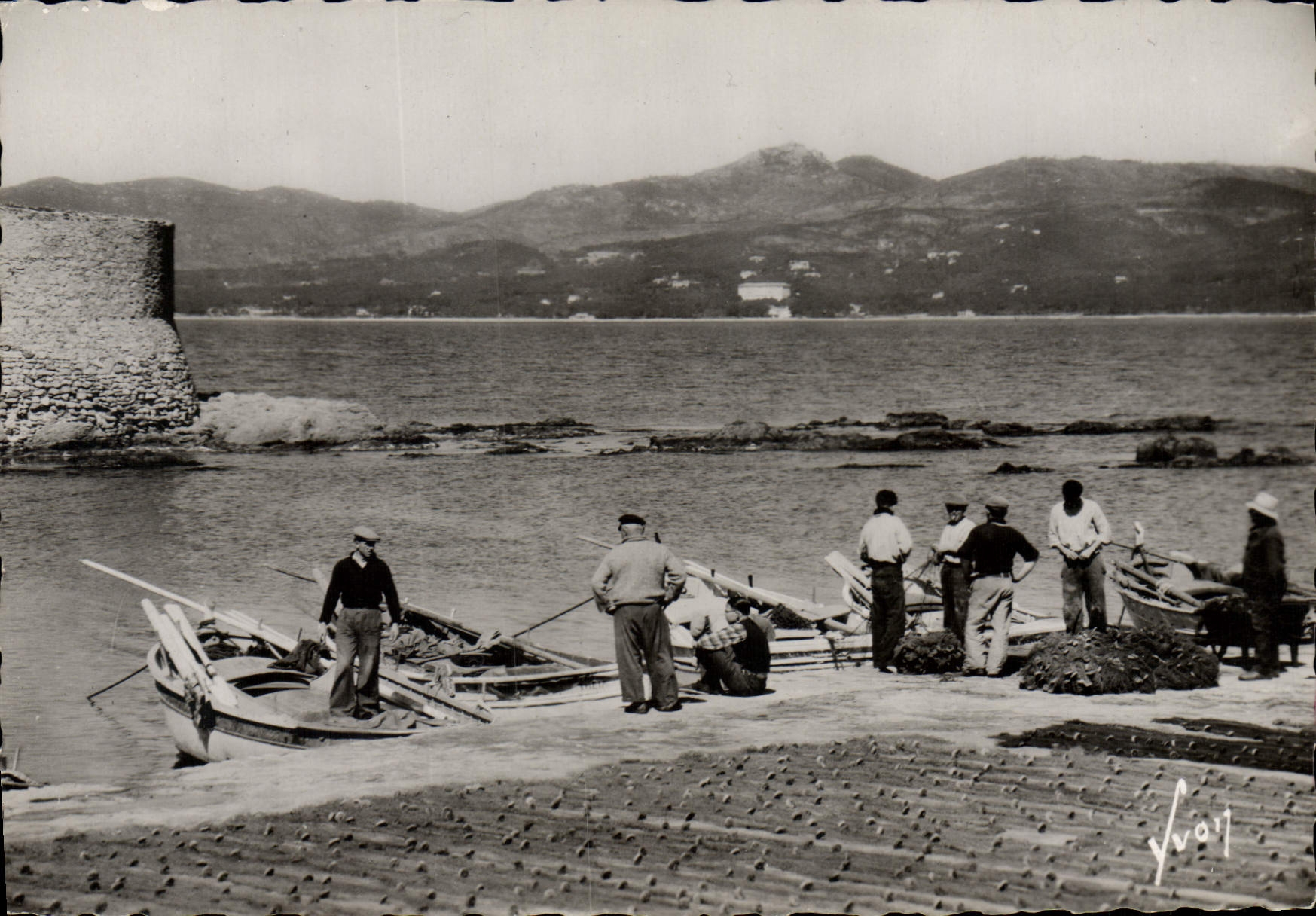 CPSM St Tropez Var Quartier des pecheurs