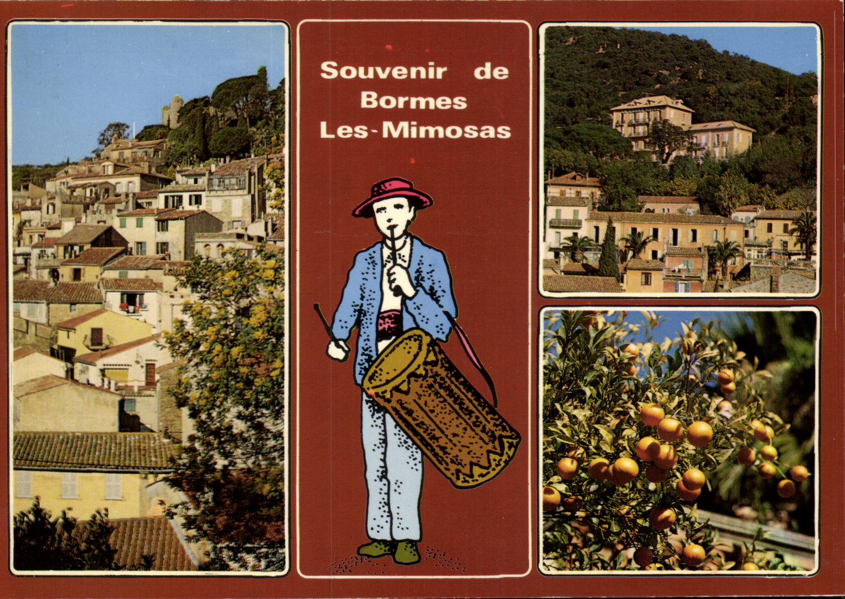 CPSM Bormes les Mimosas Var 