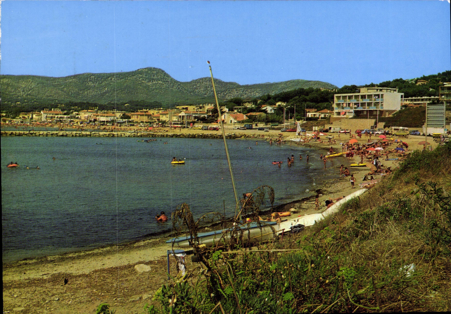 CPSM La Cote D'Azur inoubliable Six Fours La Plage Les Lones 