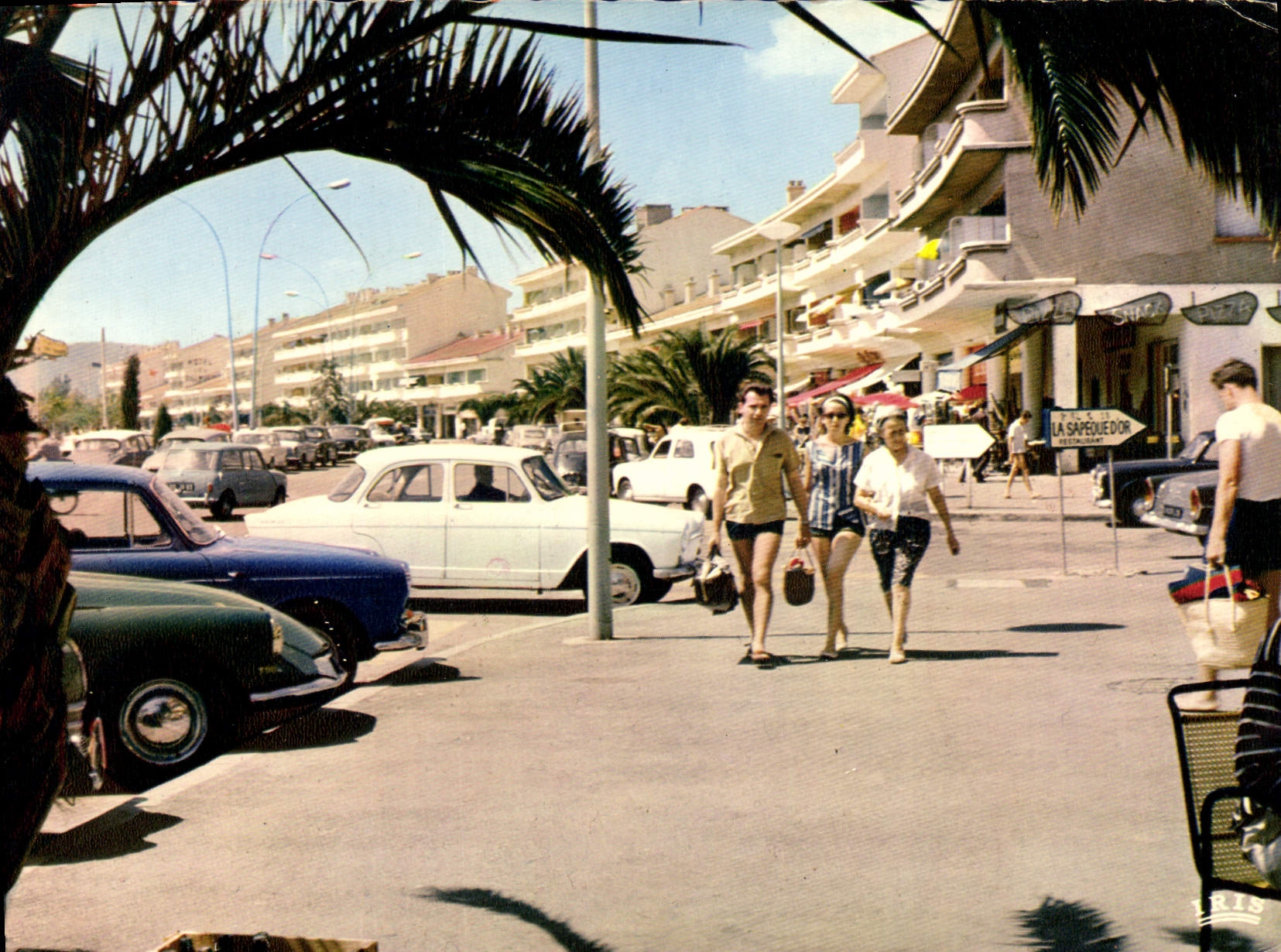 CPSM St Raphael Var Echappee sur Frejus Plage