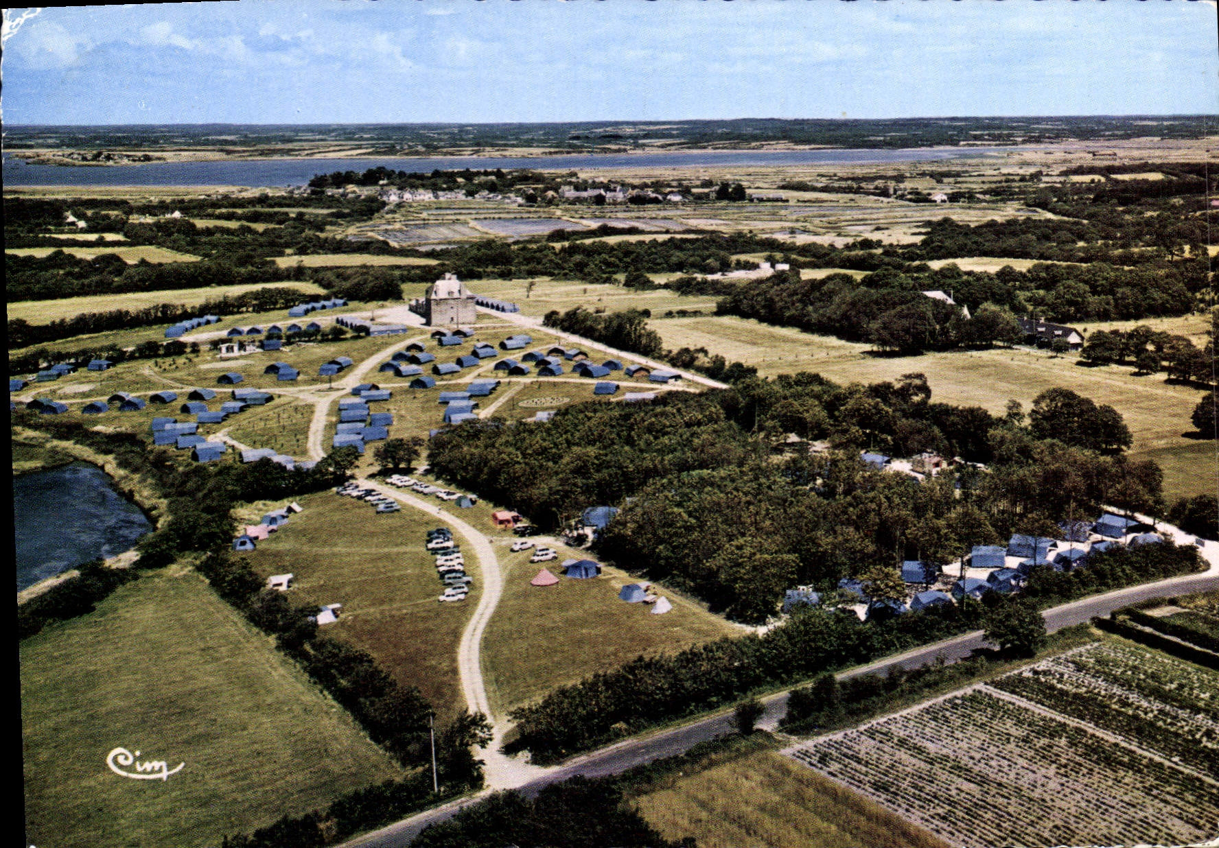 CPSM Mesquer L Atl Vue aerienne