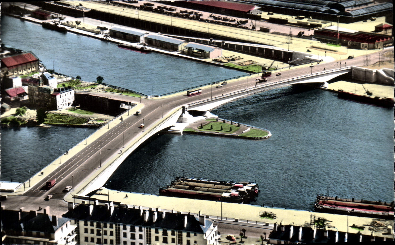 CPA Rouen Seine Maritime le pont Corneille
