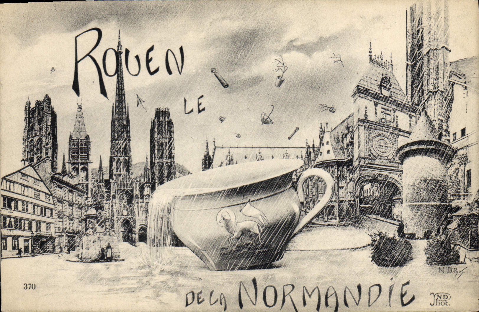 CPA Rouen de la Normandie 