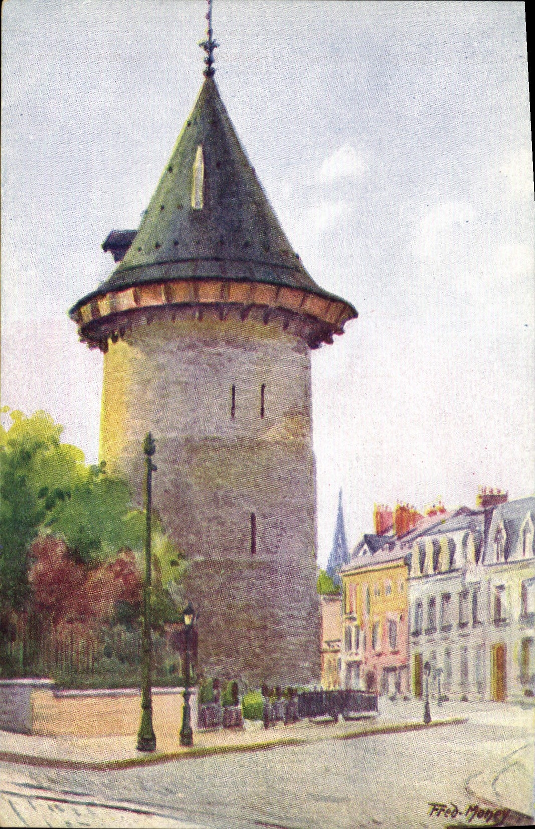 CPA Rouen Tour Jeanne d'Arc 