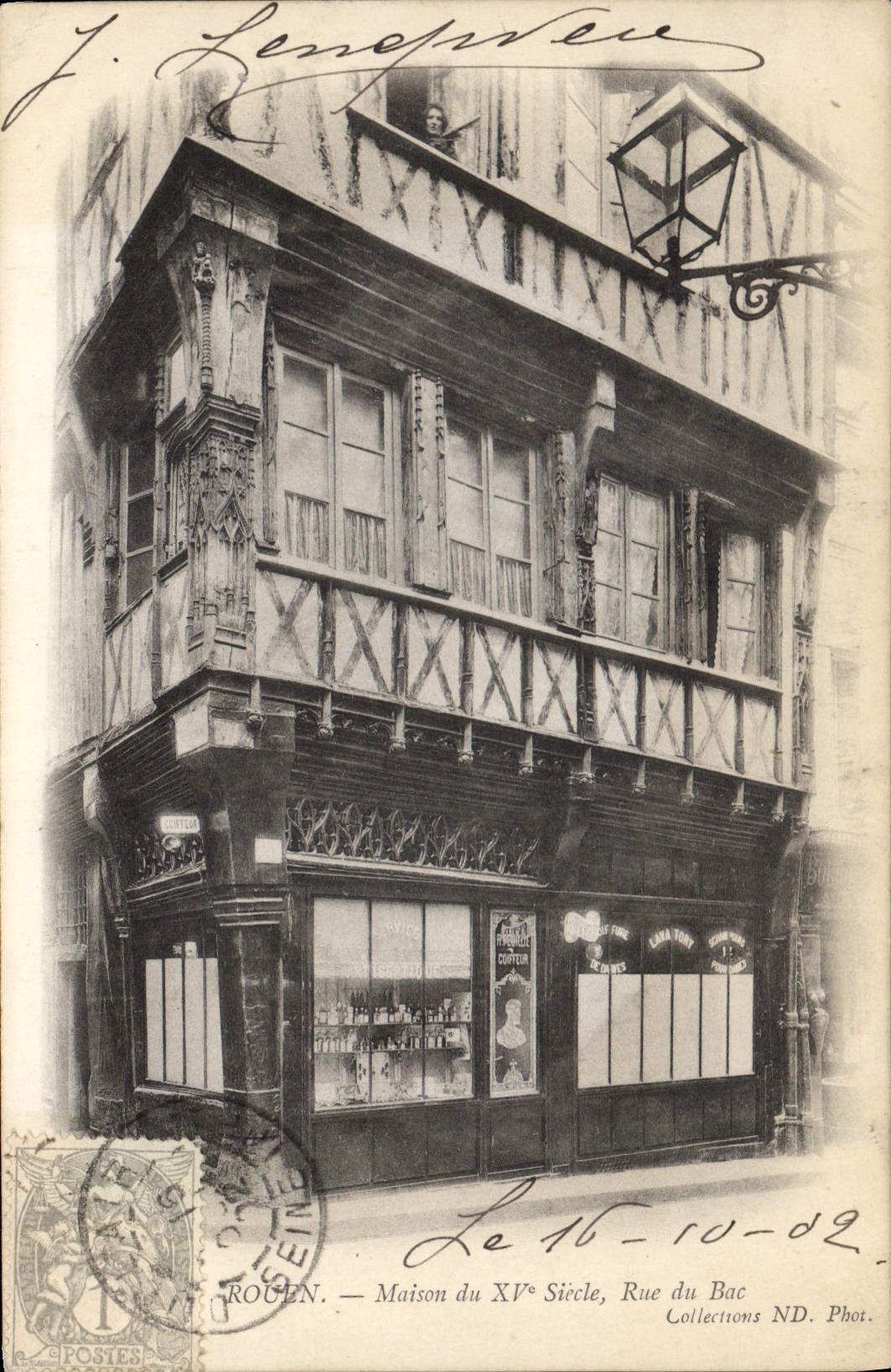 CPA Rouen Maison du XV siecle rue du Bac 