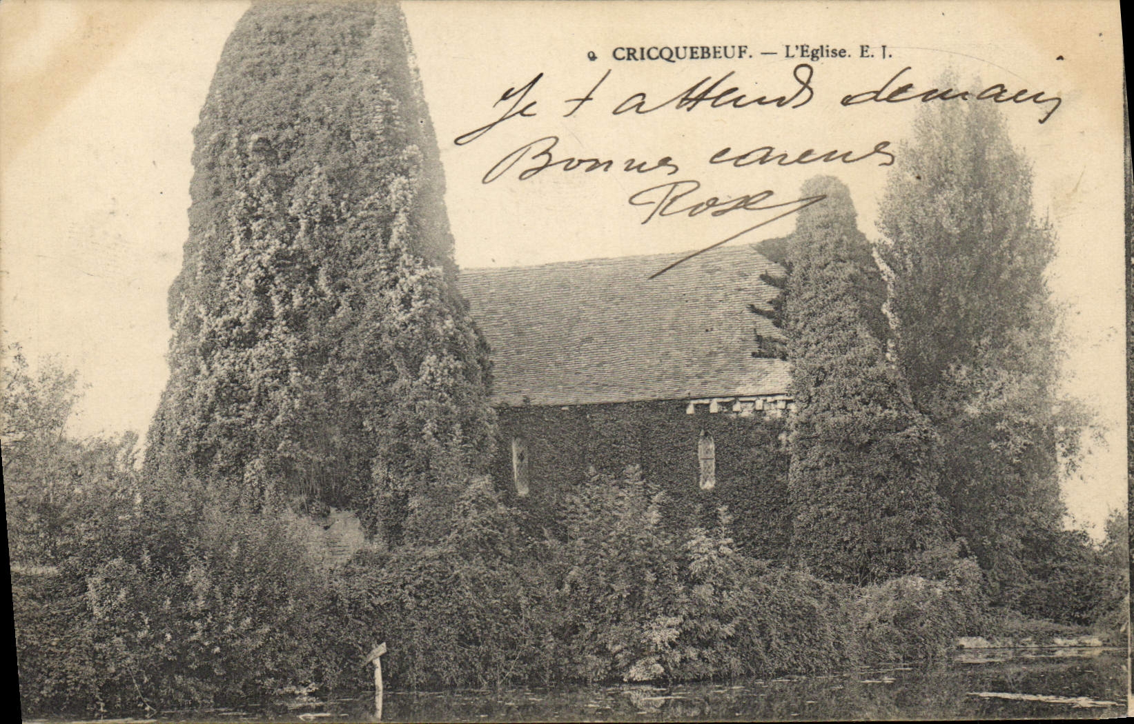 CPA Ceicquebeuf l'Eglise 