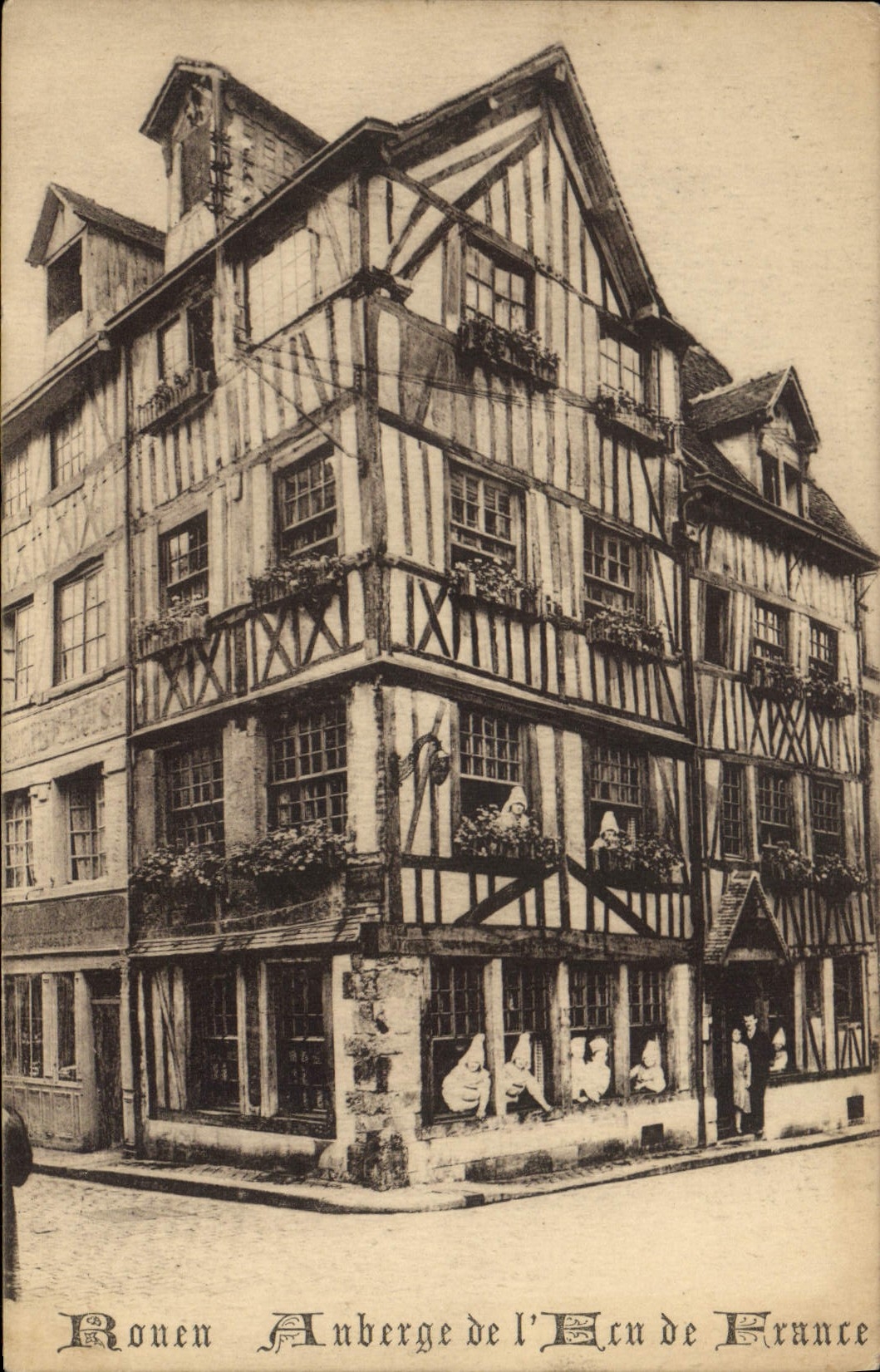 CPA Rouen Anberg de l'Ecu de France 