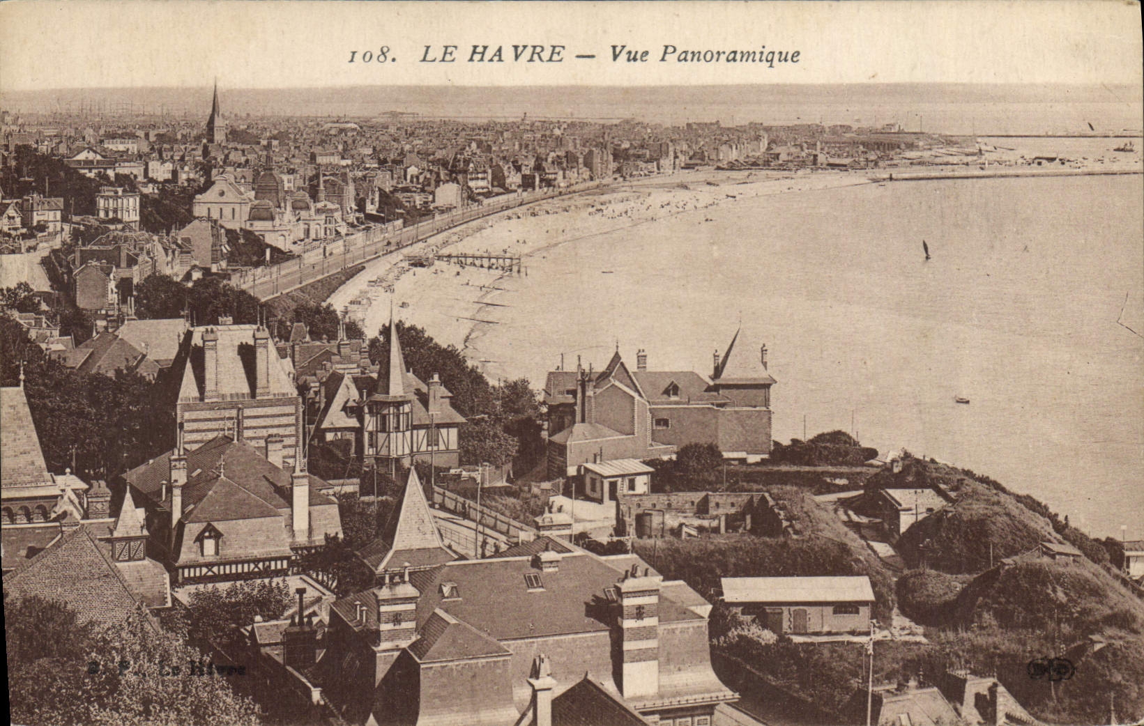 CPA Le Havre vue panoramique 