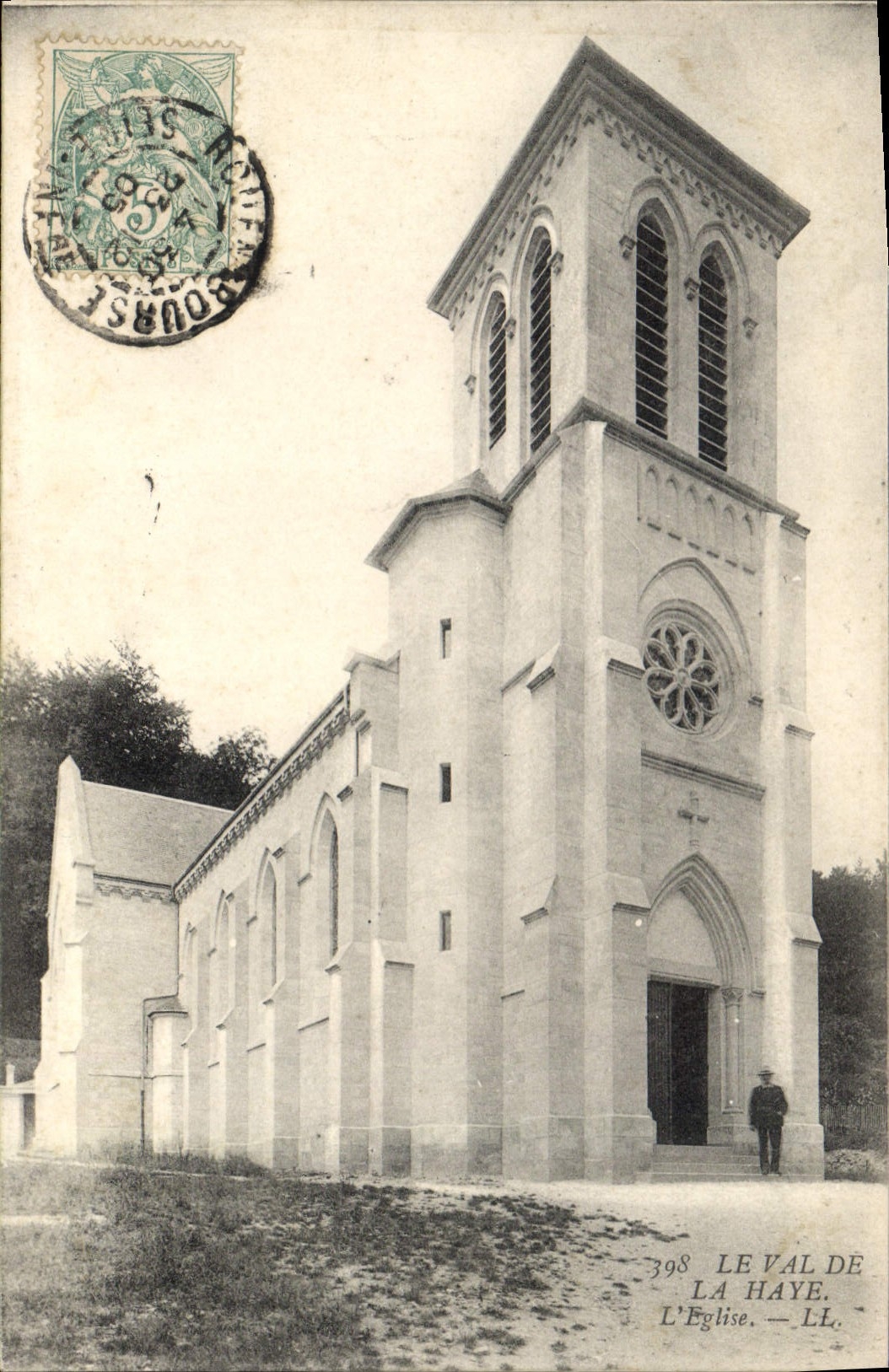 CPA Le Val de la Haye l'eglise 
