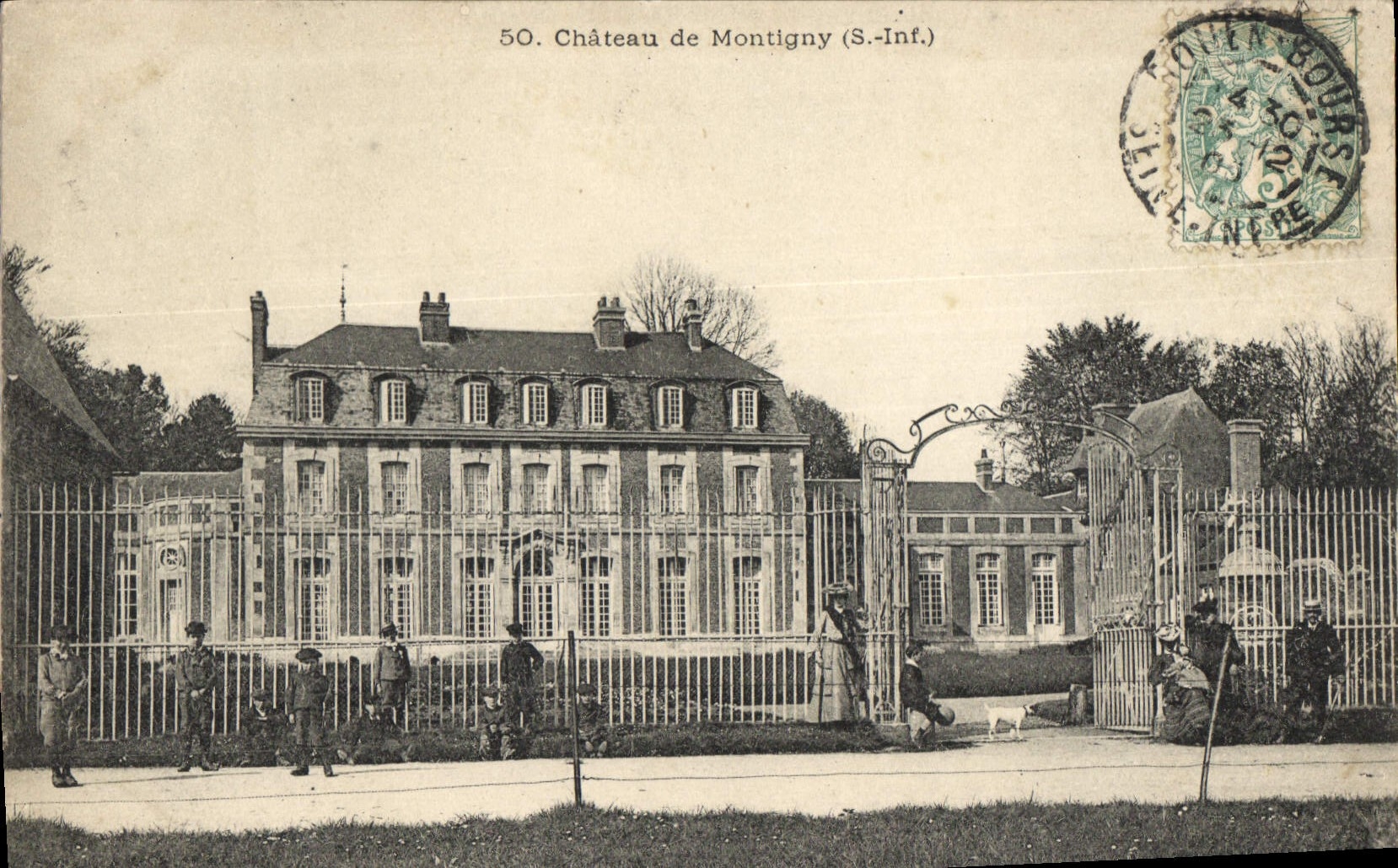 CPA Chateau de montigny S Inf 