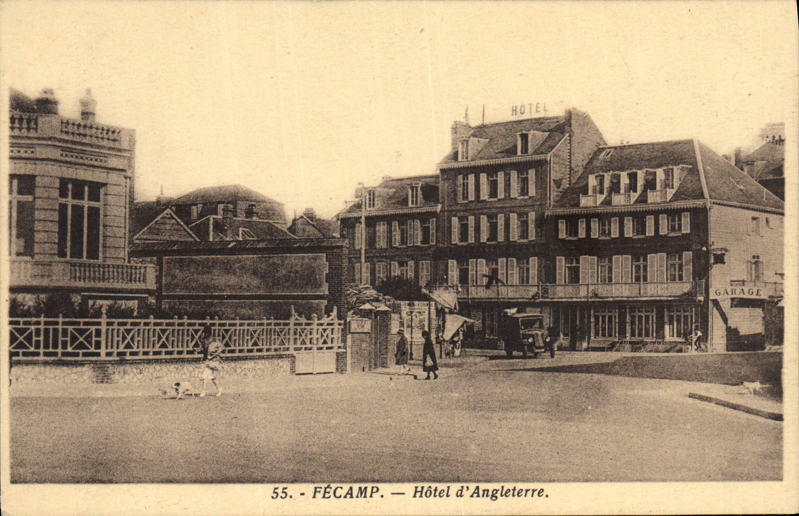 CPA Fecamp hotel d'Angleterre 