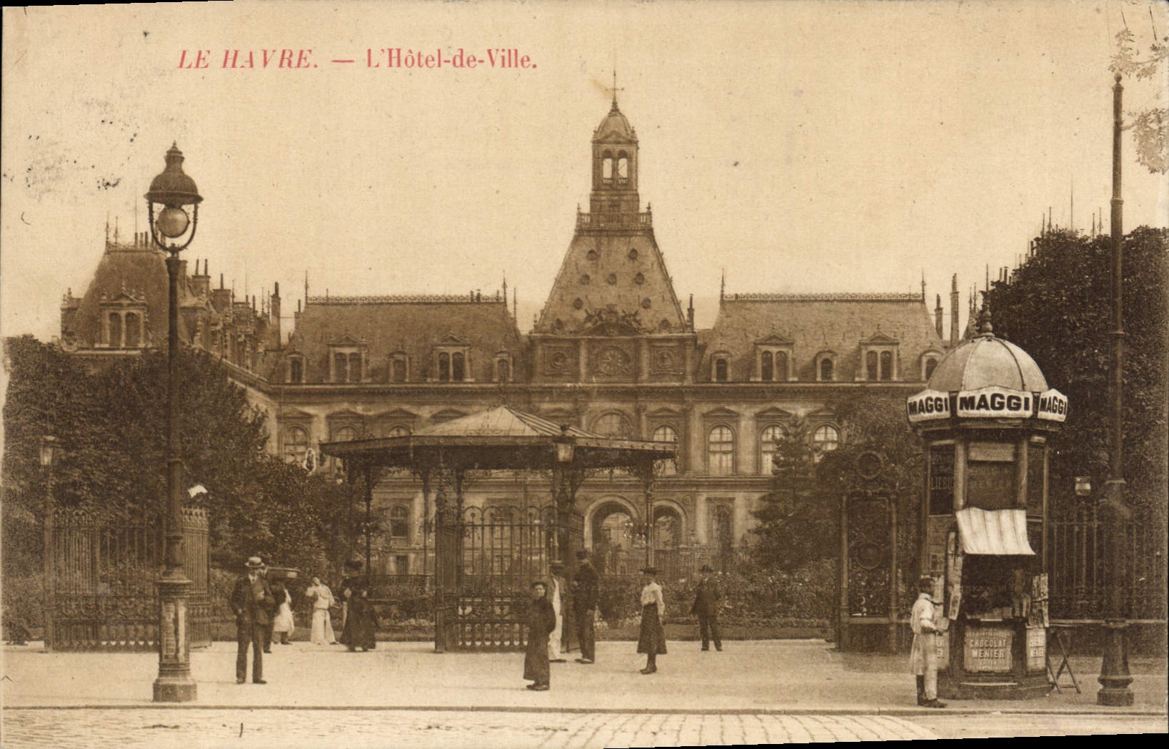 CPA Le Havre l'hotel de ville 