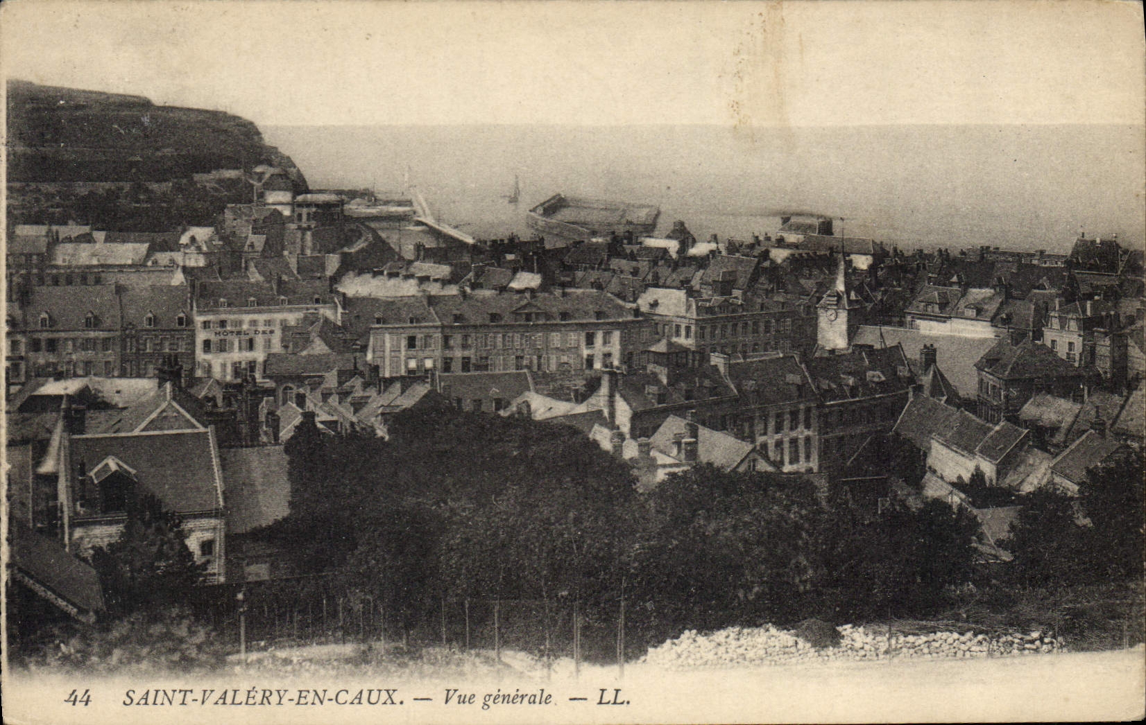CPA Saint Valery en Caux vue generale