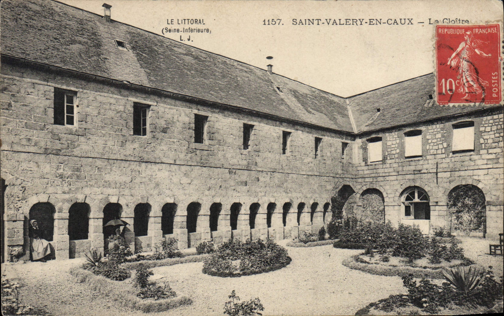 CPA Le Littoral Seine Inferieure Saint Valery en Caux le Cloitre 