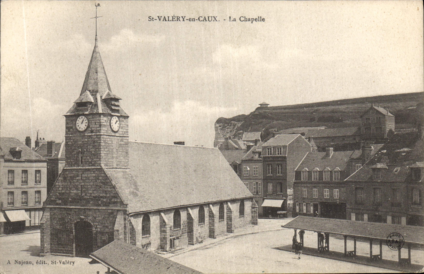 CPA Valery en Caux la chapelle