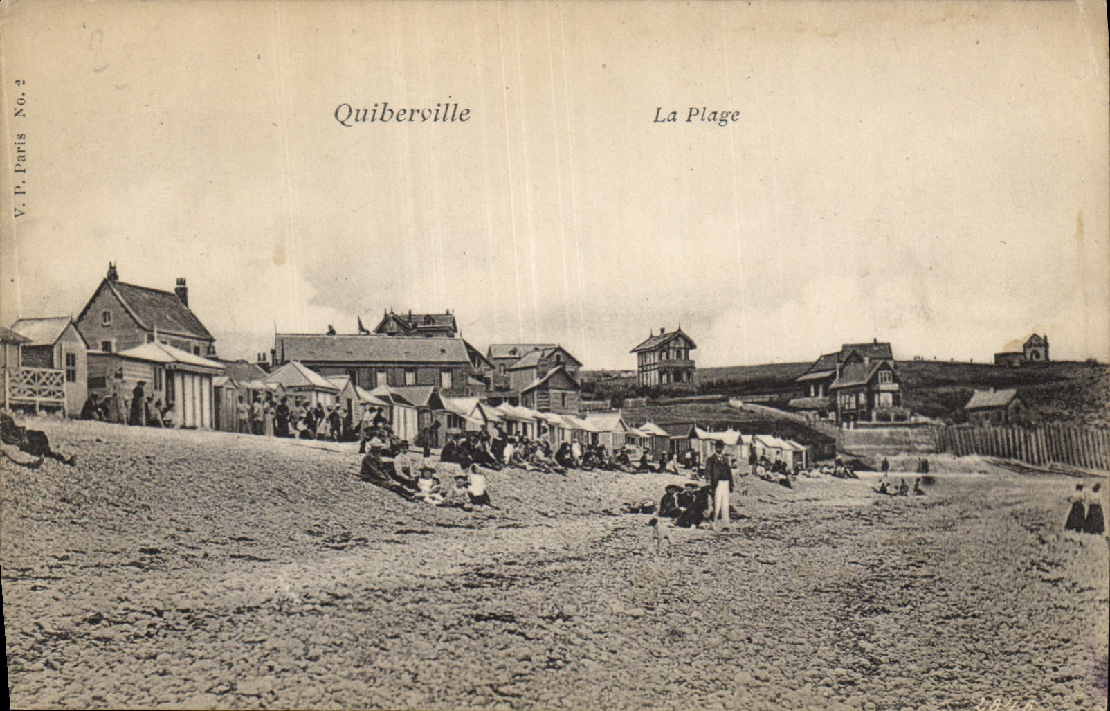 CPA Quiberville la plage 