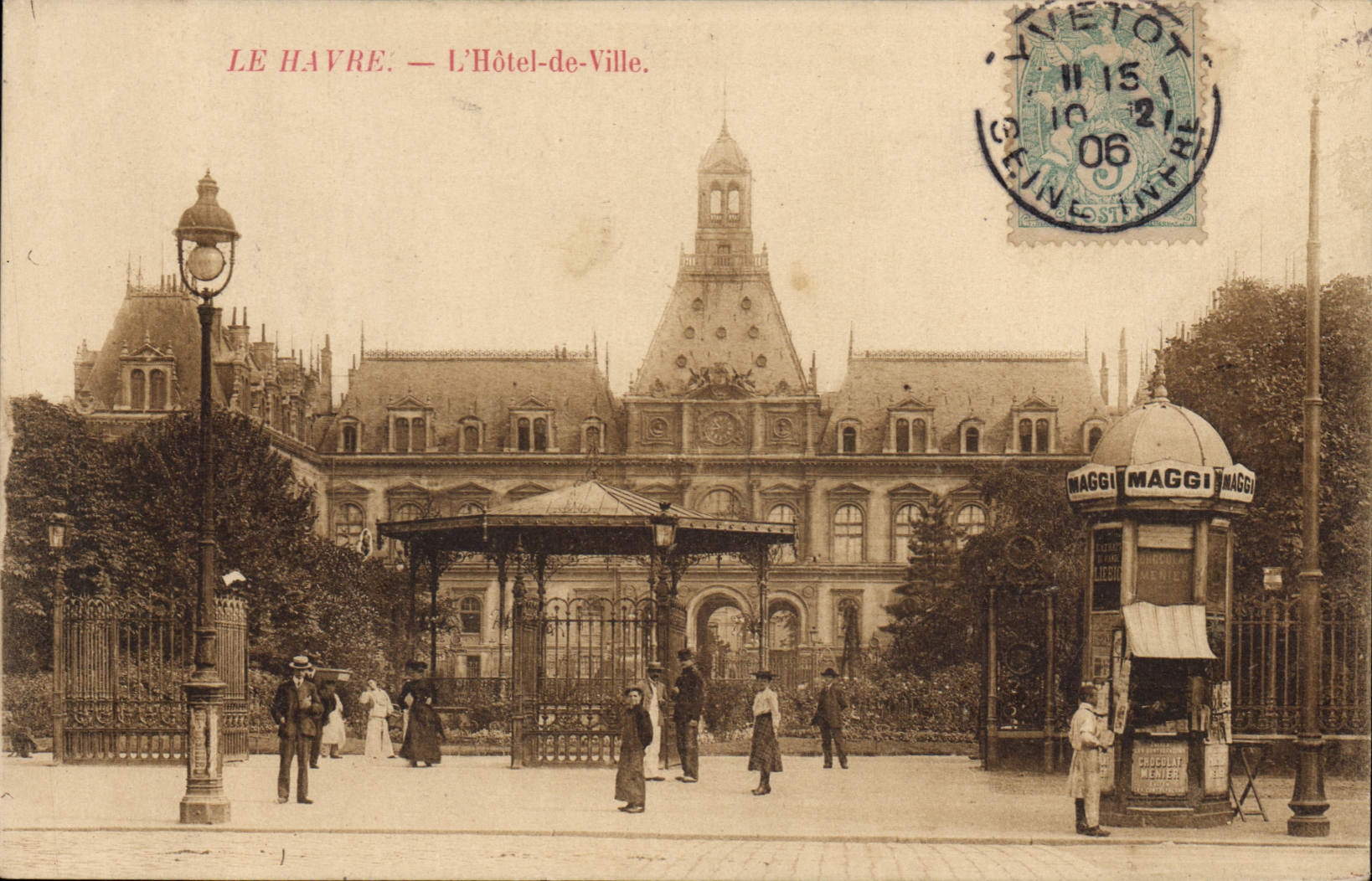 CPA Le Havre l'Hotel de Ville 