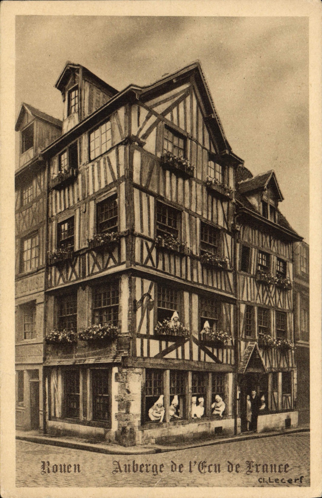 CPA Rouen Auberge de France 